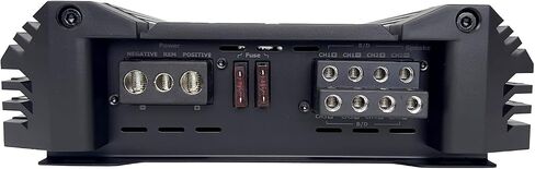 Orion XTR Series XTR1000.4 مضخم صوت عالي الطاقة A/B ذو 4 قنوات - 1000 وات RMS، 2/4 أوم ثابت، تمرير عالي/منخفض، تحكم في تعزيز الجهير، مصدر طاقة MOSFET، مقبض جهير متضمن، صنع في كوريا in Kuwait