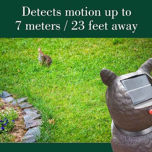 Radar Action Tiger OWL™ - Motion Sensing Natural Predator Scarecrow in Saudi Arabia