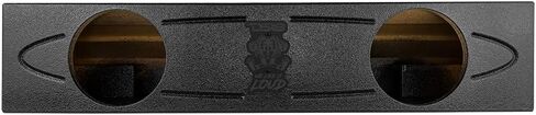 DS18 ENS-JGL28 Subwoofer Enclosure Compatible with Jeep Gladiator 2X 8 Double Ported Vented Box - Underseat Premium Subwoofer Box MDF (Medium Density Fiberboard) Material - Subwoofers not Included in Saudi Arabia