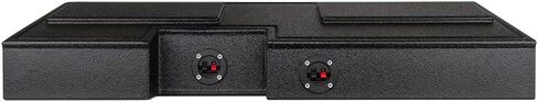 DS18 ENS-JGL28 Subwoofer Enclosure Compatible with Jeep Gladiator 2X 8 Double Ported Vented Box - Underseat Premium Subwoofer Box MDF (Medium Density Fiberboard) Material - Subwoofers not Included in Saudi Arabia