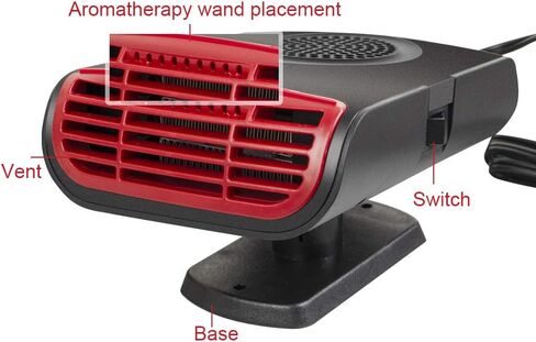 Pevor 3 in1 Portable Car Heater & Cooling & Air Purifier Windshield Defroster Demister 12V 150W in Kuwait