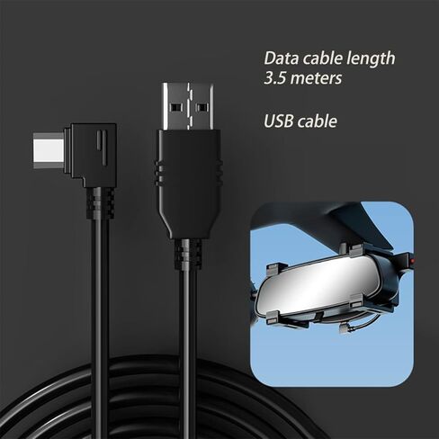 كواكس مروحة سيارة USB 12/24 فولت لمرآة الرؤية الخلفية الداخلية للسيارة، مروحة تبريد للسيارة قابلة للتعديل 360 درجة لسيارات الدفع الرباعي وسيارات ار في والفان in Kuwait