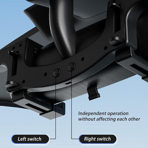 كواكس مروحة سيارة USB 12/24 فولت لمرآة الرؤية الخلفية الداخلية للسيارة، مروحة تبريد للسيارة قابلة للتعديل 360 درجة لسيارات الدفع الرباعي وسيارات ار في والفان in Kuwait