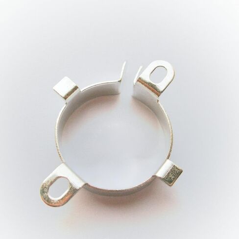 كاري 4X 25 مللي متر 1 "فيلم كهربائيا يمكن مكثف أنبوب المقبس الصوت أمبير لتقوم بها بنفسك مشبك معدني in Kuwait