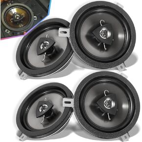 4 Pack Replace for Kicker Speaker Upgrade for 2007-2018 Jeep Wrangler JK JKU, 77KICK10 in Saudi Arabia