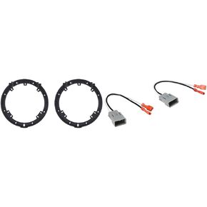Metra 82-7805 6" to 6-3/4" Speaker Plate Adapter for Honda Civic 2006-2011 & 72-7800 Speaker Connector Harnesses for Select Honda Vehicles in Saudi Arabia