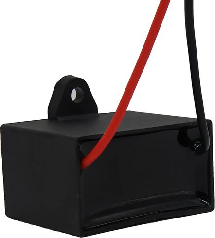 مكثف مولد CBB61 450 فولت تيار متردد 50/60 هرتز 12uF 2 سلك معدني من البولي بروبلين لمعدات المحركات الصغيرة ومحرك مروحة السقف (4 قطع) من ستارك كيه in Kuwait