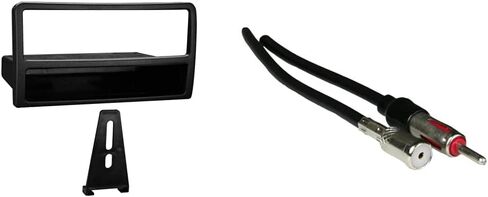 مجموعة تثبيت Metra 99-5200 لمركبات Ford Focus/Mercury Cougar 1999-2004 (أسود) وهوائي المصنع 40-VW10 إلى محول راديو ما بعد البيع in Kuwait