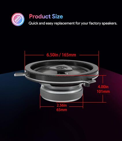 4 Pack Replace for Kicker Speaker Upgrade for 2007-2018 Jeep Wrangler JK JKU, 77KICK10 in Kuwait