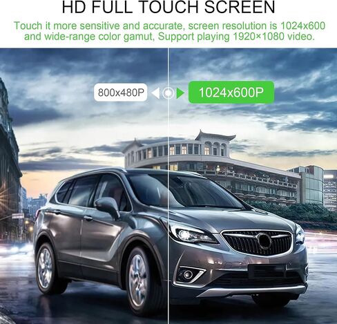 [ترقية] CarPlay/Android Auto، ستيريو سيارة مزدوج الدين متوافق مع التحكم الصوتي، شاشة لمس LCD عالية الدقة 7 بوصة، بلوتوث، مضخم صوت، منفذ USB/Type-C/SD، مستقبل راديو السيارة A/FM، كاميرا احتياطية in Kuwait