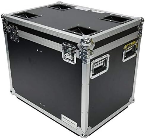 DEEJAY LED Utility Trunk 29.9x21.56x24.02. تم تصميمها لحمل الأدوات/الإضاءة أو غيرها مع مقبض مجوف للوحة العجلات وزوايا كروية متينة بمقياس احترافي واحد أسود داخلي DEEJAY LED TBHTUT2230W in Saudi Arabia