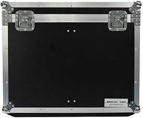 DEEJAY LED Utility Trunk 29.9x21.56x24.02. تم تصميمها لحمل الأدوات/الإضاءة أو غيرها مع مقبض مجوف للوحة العجلات وزوايا كروية متينة بمقياس احترافي واحد أسود داخلي DEEJAY LED TBHTUT2230W in Saudi Arabia