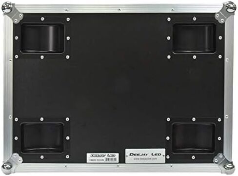 DEEJAY LED Utility Trunk 29.9x21.56x24.02. تم تصميمها لحمل الأدوات/الإضاءة أو غيرها مع مقبض مجوف للوحة العجلات وزوايا كروية متينة بمقياس احترافي واحد أسود داخلي DEEJAY LED TBHTUT2230W in Saudi Arabia