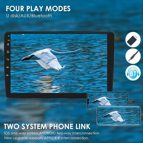 هيزبو ستيريو سيارة جيب رانجلر جيه كيه 2007-2018، شاشة لمس QLED مقاس 10.1 انش في لوحة العدادات ونظام تحديد المواقع متوافق مع كاربلاي اندرويد وراديو تلقائي وبلوتوث وواجهة الطقس وUSB 8 كور 4+32G in Kuwait