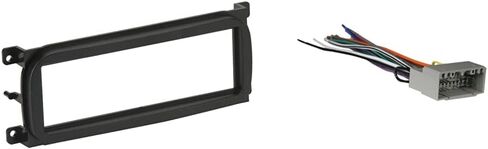 Metra 99-6503 Dash Kit for Chry/Dodge/Jeep 98-Up & 70-6502 Radio Wiring Harness for Chrysler 02-Up Power 4 Speaker in Saudi Arabia