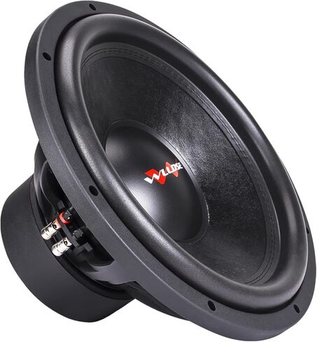 WLLDSE 15 inch 2400 Watt Peak Momentary Power Dual 2 Ohm Car Subwoofer, Black in Kuwait