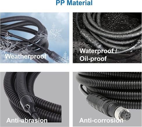 4 Pin Camera Cable with Corrugation Tube Cover,Aviation Extension in Saudi Arabia