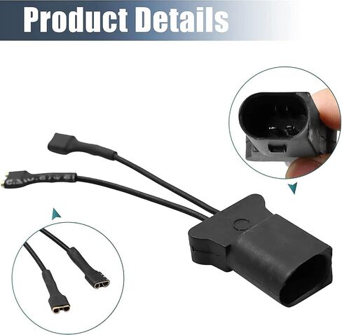 Karlass Car 2pcs Car Horn Adapter Wiring Harness Pigtail Socket for Volkswagen for Porsche Cayenne for Audi A6 A8 A4 A6L in Saudi Arabia