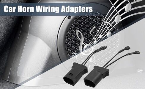 Karlass Car 2pcs Car Horn Adapter Wiring Harness Pigtail Socket for Volkswagen for Porsche Cayenne for Audi A6 A8 A4 A6L in Saudi Arabia