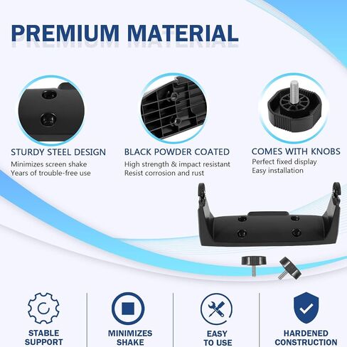 Bzumperyz 000-11019-001 دعامة تثبيت دعامة جيمبال مع مقابض لنماذج شاشات اللمس Lowrance HDS-7 HDS Gen3، HDS Gen2 Touch، Elite and Hook 7 in Kuwait