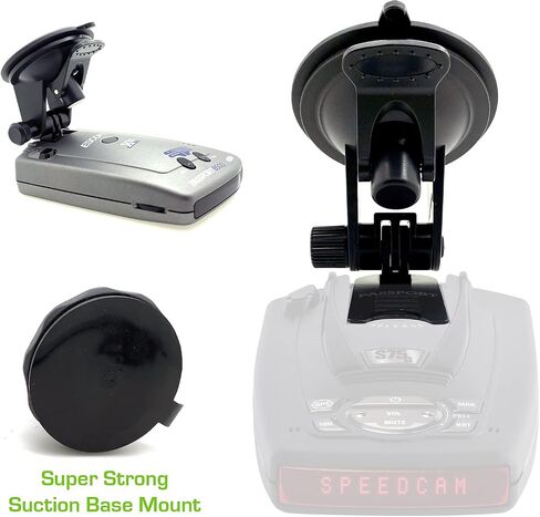 Suction Cup Mount for Escort Passport S55 8500 9500 Solo S4 Radar Detectors | This holder is only compatible with Passport X70 X80 S55 8500X50 8500 9500 Solo S2 S3 S4 (Not for Models not Listed) in Kuwait