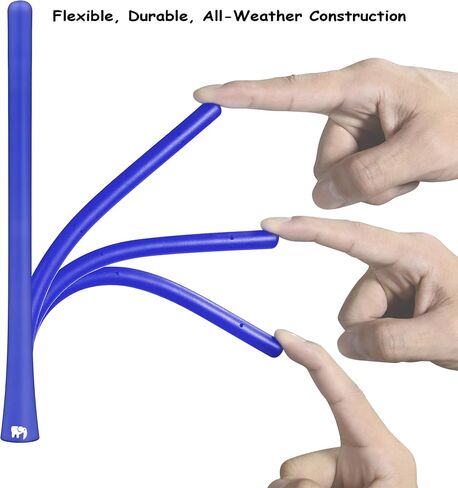 ONE250 7" inch Flexible Antenna, Compatible with All Dodge RAM Trucks (RAM 1500, RAM 2500 or RAM 3500 1994-2024) - Designed for Optimized FM/AM Reception (Black) in Kuwait