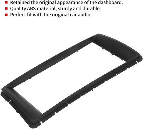مجموعة تركيب ستيريو سيارة مزدوجة DIN | إطار ملاحة 2Din 7 بوصة لوحة مشغل راديو DVD مناسبة لسيارة Toyota Hilux 2012-2014 Vigo 2012-2014 Fortuner 2012-2014 in Kuwait