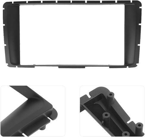 مجموعة تركيب ستيريو سيارة مزدوجة DIN | إطار ملاحة 2Din 7 بوصة لوحة مشغل راديو DVD مناسبة لسيارة Toyota Hilux 2012-2014 Vigo 2012-2014 Fortuner 2012-2014 in Kuwait