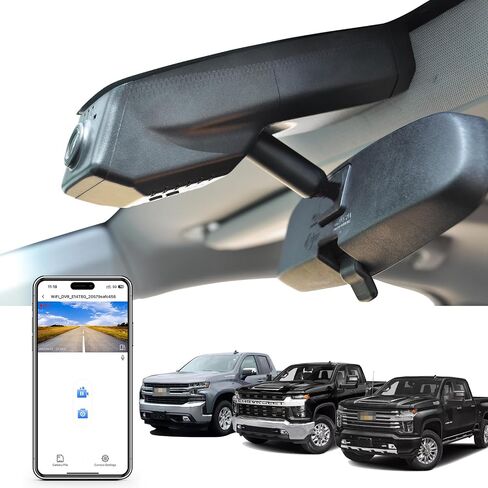 Mangoal 4K Dash Cam for Silverado 1500 2022-2026 2500 HD 3500 HD 2024-2026 in Kuwait