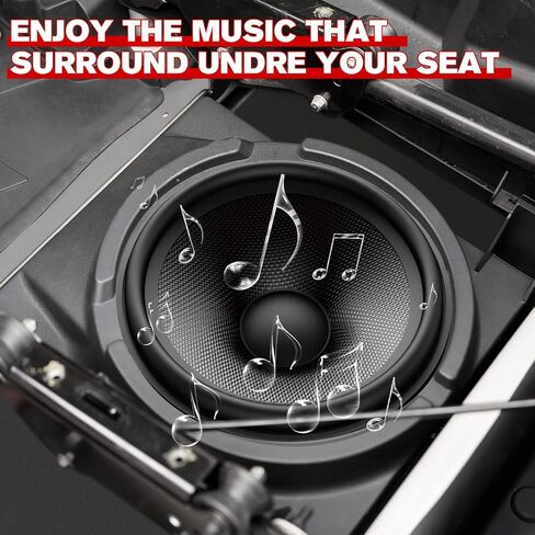 A & UTV PRO Subwoofer Box for Can Am Maverick X3 2017-2023 All Model, 10" Under Seat Speaker Pods Enclosures Mount Kit Accessories, Passenger or Driver Side, 1PC in Saudi Arabia
