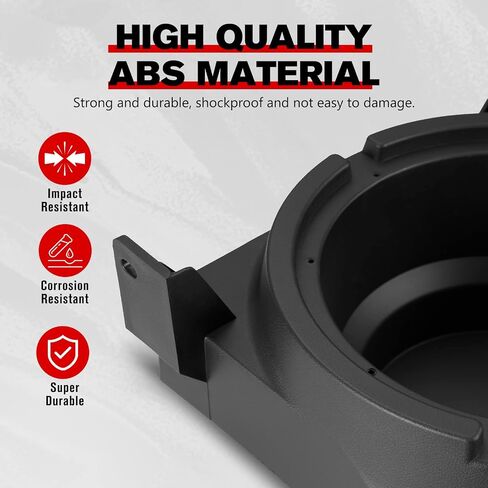 A & UTV PRO Subwoofer Box for Can Am Maverick X3 2017-2023 All Model, 10" Under Seat Speaker Pods Enclosures Mount Kit Accessories, Passenger or Driver Side, 1PC in Saudi Arabia