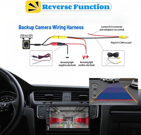 2023 جديد لاسلكي أبل كاربلاي سيارة ستيريو مزدوج الدين 7 بوصة تعمل باللمس بلوتوث لاسلكي أندرويد السيارات راديو FM USB نوع-C كاميرا احتياطية in Kuwait