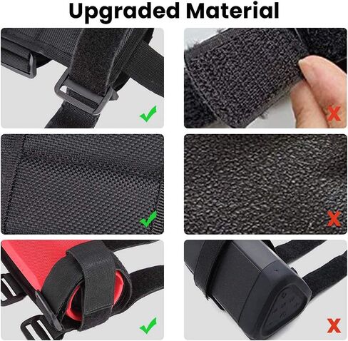 كيميموتو حامل مكبر صوت يو تي في، حامل مكبر صوت بقضيب دوار قابل للتعديل بحزامين متوافق مع سكوتر الدراجة الجبلية كان ام، متوافق مع جيه بي ال بلس تشارج 3 بوس in Kuwait