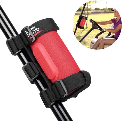 كيميموتو حامل مكبر صوت يو تي في، حامل مكبر صوت بقضيب دوار قابل للتعديل بحزامين متوافق مع سكوتر الدراجة الجبلية كان ام، متوافق مع جيه بي ال بلس تشارج 3 بوس in Kuwait