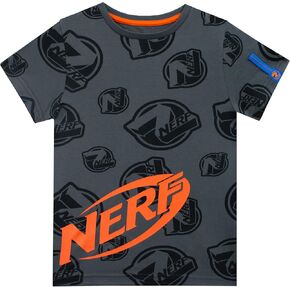 تي شيرت NERF للأولاد مطبوع بأكمام قصيرة للأطفال in Kuwait