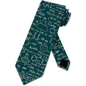 ربطة عنق معادلات الكيمياء للرجال من Science Ties من Three Rooker