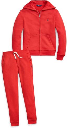 Polo Ralph Lauren Kids Boy's Collection Fleece Full-Zip Hoodie (Big Kids) in Kuwait