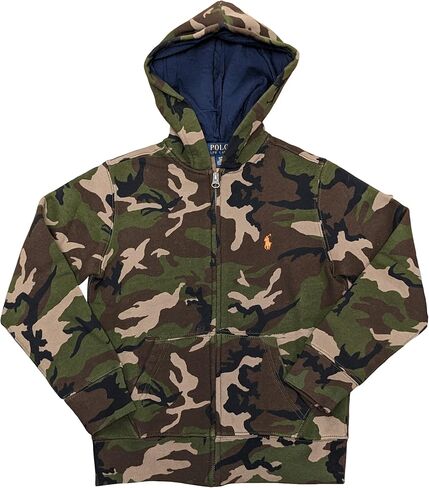 Polo Ralph Lauren Kids Boy's Collection Fleece Full-Zip Hoodie (Big Kids) in Kuwait