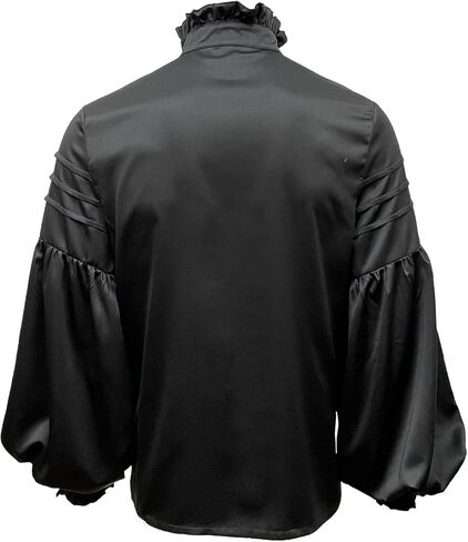 قميص القرصان الرجالي من Vnyeelfy زي مصاص الدماء العتيق من القرون الوسطى Steampunk القوطي in Kuwait