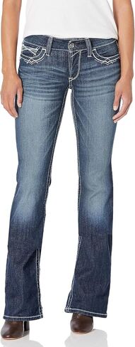 حذاء ARIAT النسائي R.e.a.l. جينز متوسط ​​الارتفاع ومطاط ومتشابك in Kuwait