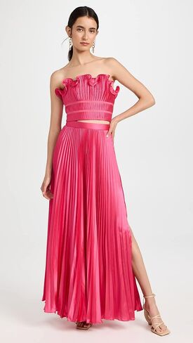 تنورة صوفي ذات ثنيات للسيدات من AMUR in Kuwait