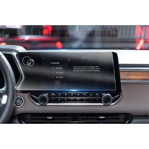 واقي شاشة GEAMCAR متوافق مع شاشة لمس 2024 GMC Canyon مقاس 11.3 بوصة، خالية من الفقاعات المضادة للخدش، واقي شاشة من الزجاج المقسى متوافق مع Canyon 2024 in Kuwait