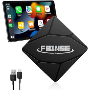 محول CarPlay اللاسلكي للسيارات مع CarPlay السلكي من المصنع، دونجل CarPlay اللاسلكي، يحول السلكي إلى CarPlay اللاسلكي، التوصيل والتشغيل، التحديث عبر الإنترنت in Kuwait