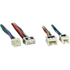 Metra Electronics Reverse Wiring Harness 71-7550 for Select 1995-up Nissan Vehicles Into OEM Radio in Saudi Arabia