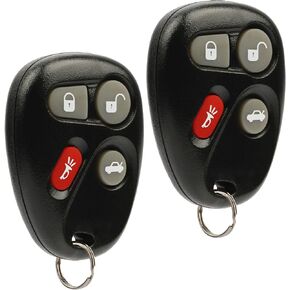 Car Key Fob Keyless Entry Remote fits Chevy Corvette Malibu SSR/Pontiac Bonneville Grand Am/Buick Lesabre/Cadillac Deville Seville/Oldsmobile Alero Aurora (KOBLEAR1XT, 25695954) in Kuwait