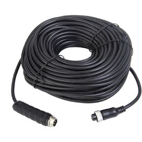 XENOCAM 16FT 5M كابل تمديد فيديو السيارة 4-Pin الطيران مقاوم للماء للصدمات لكاميرا الرؤية الخلفية CCTV شاحنة مقطورة العربة حافلة متنقل نظام مراقبة النسخ الاحتياطي للسيارة in Kuwait