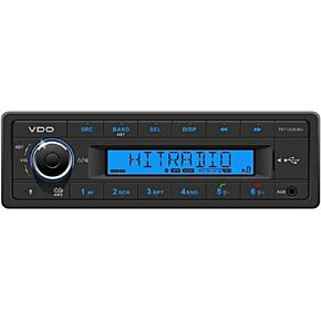 TR712UB-BU 12v في دي او كونتيننتال Radio Blue Display بلوتوث in Kuwait
