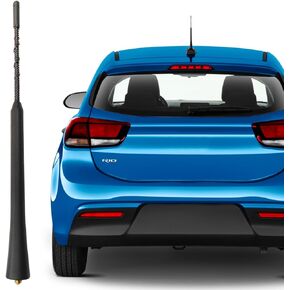 9 Inch Spiral Rubber Antenna for Kia Rio (2009-2024), Kia Rio Antenna Replacement Mast for Kia Rio 2009 2010 2011 2012 2013 2014 2015 2016 2017 2018 2019 2020 2021 2022 2023 2024 in Kuwait