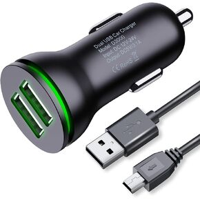 شاحن سيارة VIOFO مع كابل 13.1 قدم (4 متر) لـ A129 Pro Duo / A129 Plus Duo in Kuwait