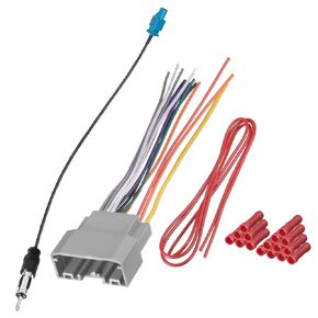 GODPEE Car Radio Wire Harness Adapter XE55 for Select 2007-2020 Chrysler Dodge Jeep Ram Volkswagen Mitsubishi Aftermarket Stereo Radio Installation